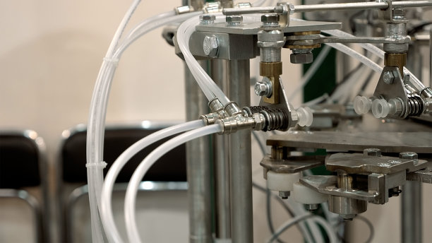 带管道和阀门的容器图片下载