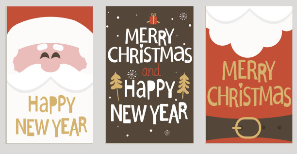 圣诞老人的消息横幅。图片下载