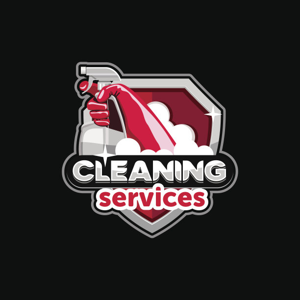 标志家居清洁服务图片下载