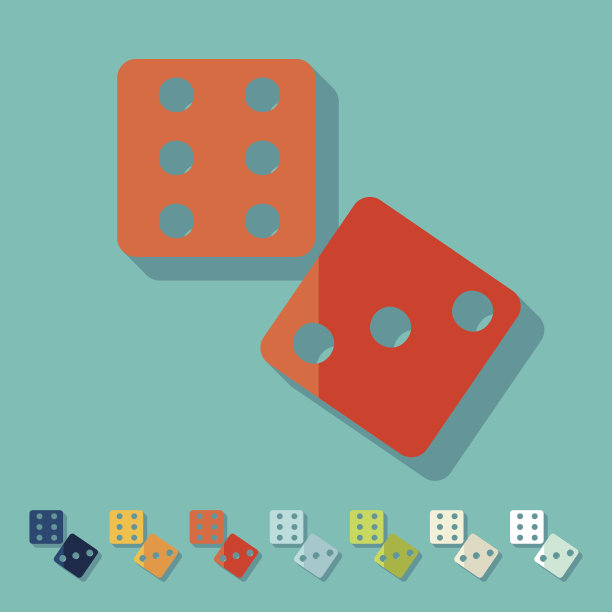 平面设计:骰子图片下载