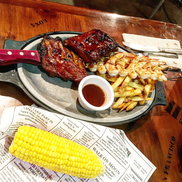 小排骨+虾图片下载