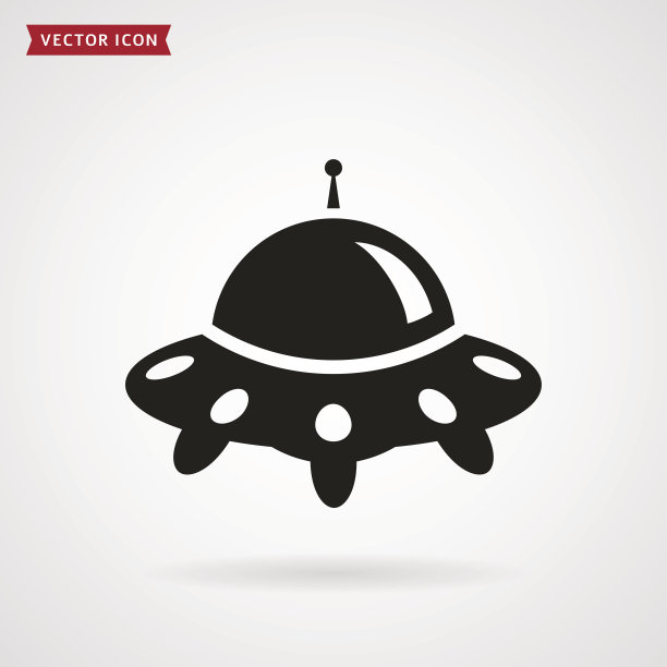 不明飞行物船图标。图片下载