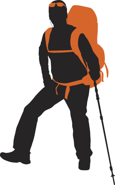 向量的背包客图片下载