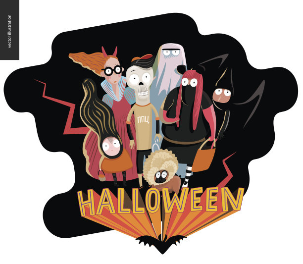 万圣节快乐贺卡图片下载