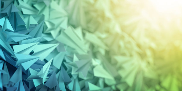 无限的纸飞机素材图片