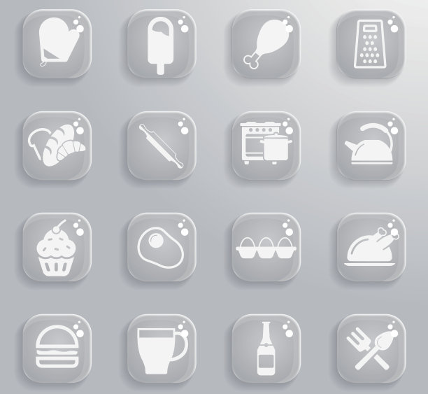 食物和厨房只是图标图片下载