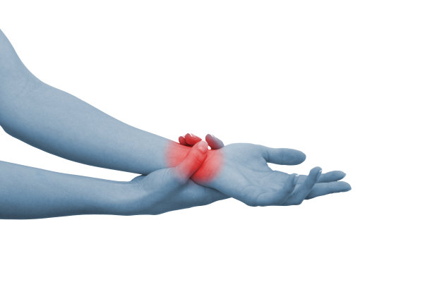 女人手腕的剧烈疼痛图片下载