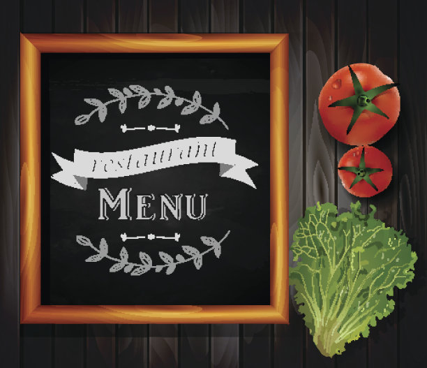 菜单上黑板图片下载