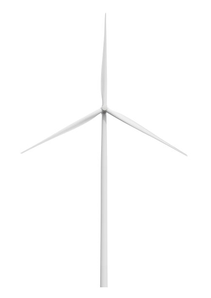 风车孤立在白色背景上图片下载