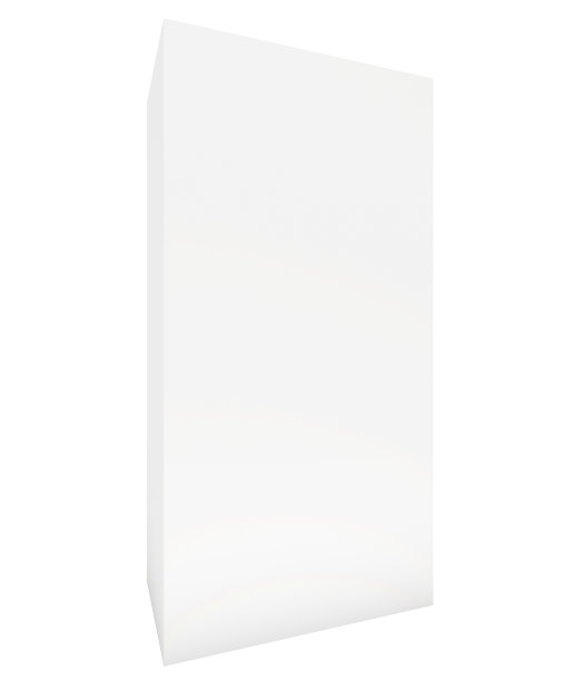 一张白纸，对折成两半，孤立在白纸上图片下载
