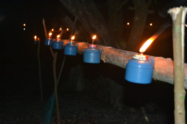 竹竿油灯图片下载