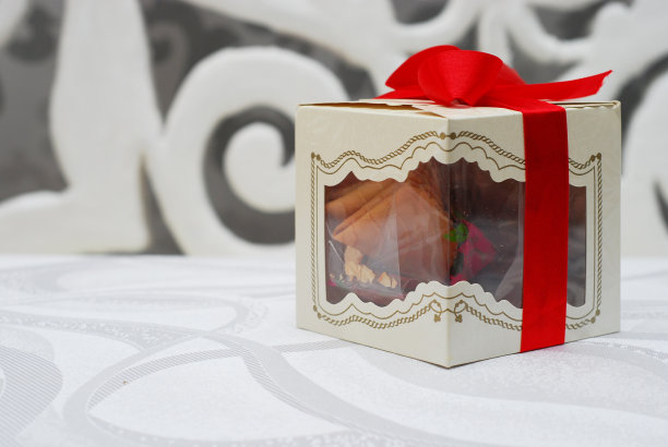 白色小礼品盒图片下载