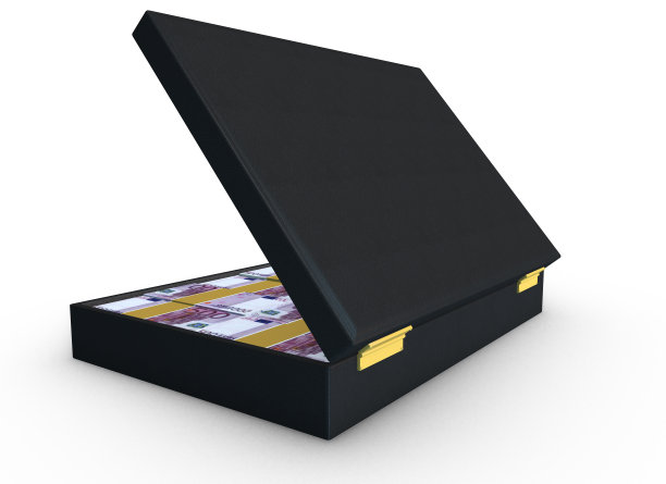 公文包里的钱——500欧元图片下载