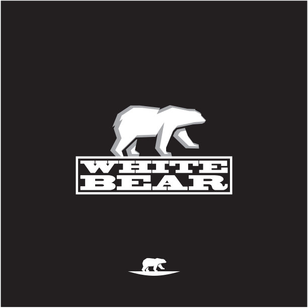 白色的北极熊图片下载