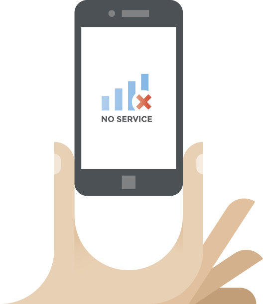 人手握着手机，没有接线员信息图片下载