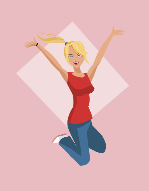 方的设计。庆祝活动图标。彩色插图，矢量图片下载