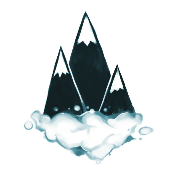 云上的山脉。图片下载