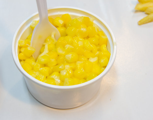 玉米干酪素材图片