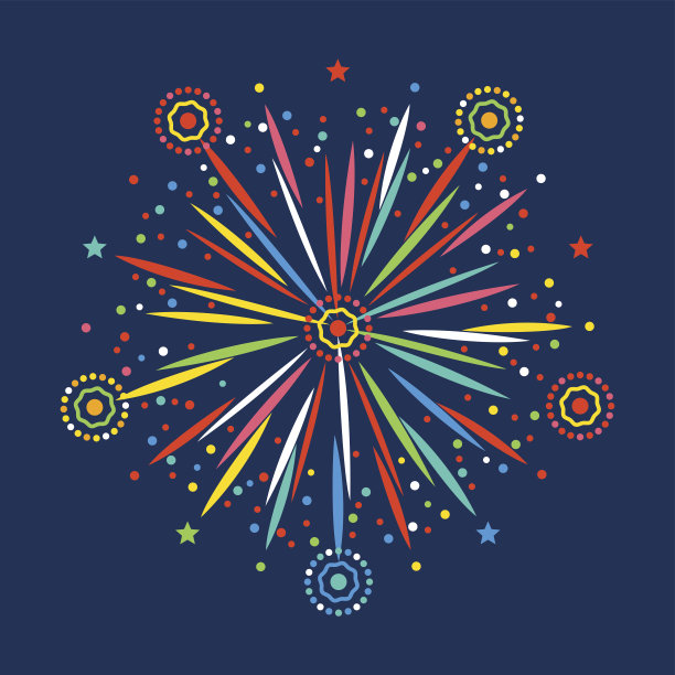 爆竹矢量图素材ID：133314496