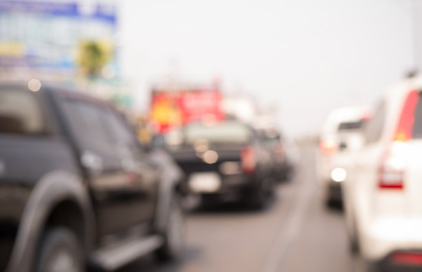 抽象模糊背景停车。图片下载
