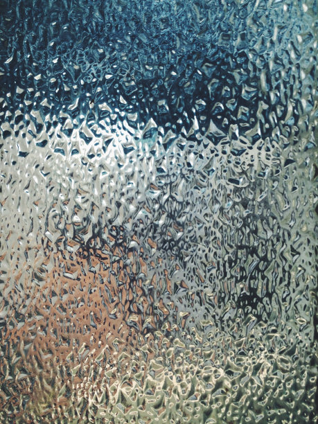 蓝色抽象磨砂玻璃纹理图片下载