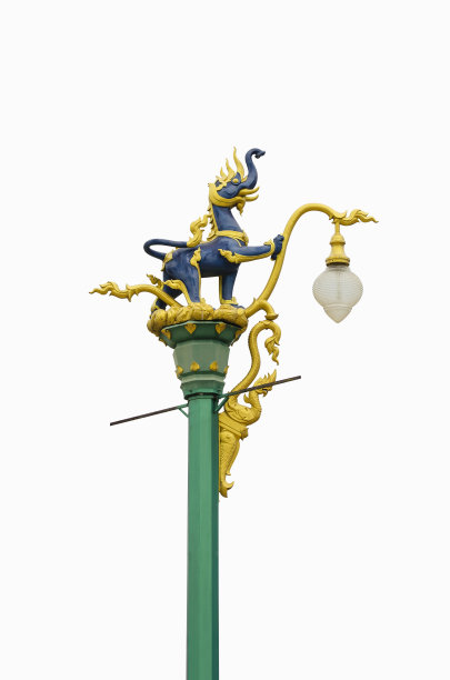 街灯照明隔离图片下载