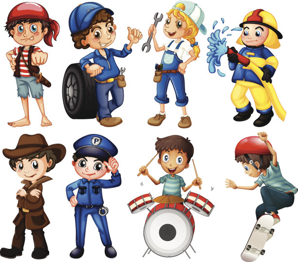 孩子的工作图片下载