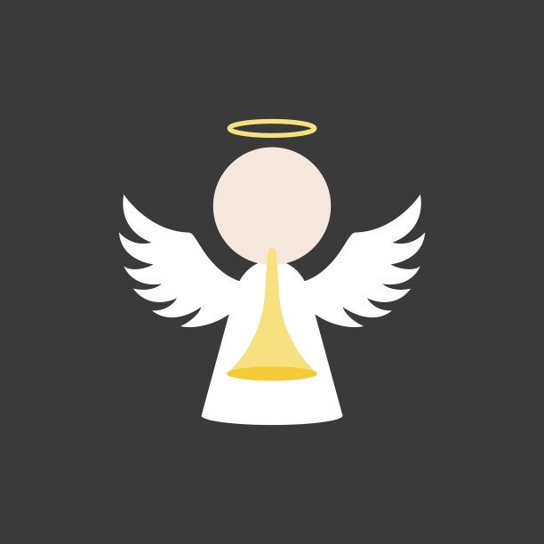 圣诞天使图标图片下载