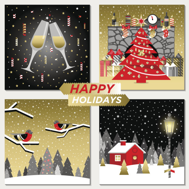 圣诞卡片图片下载