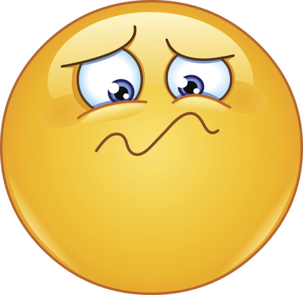 感觉不舒服的表情符号图片下载
