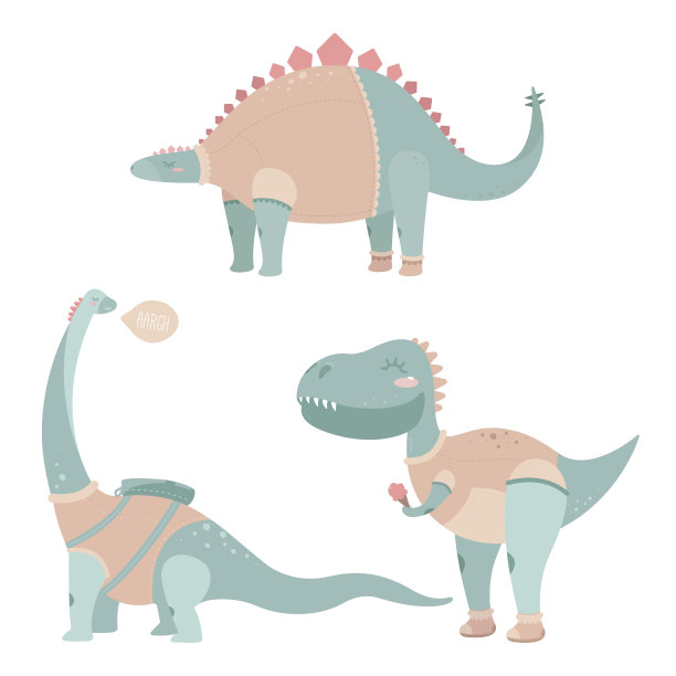 可爱的儿童海报和明信片图片下载