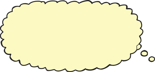 白色上的思想泡泡图片下载