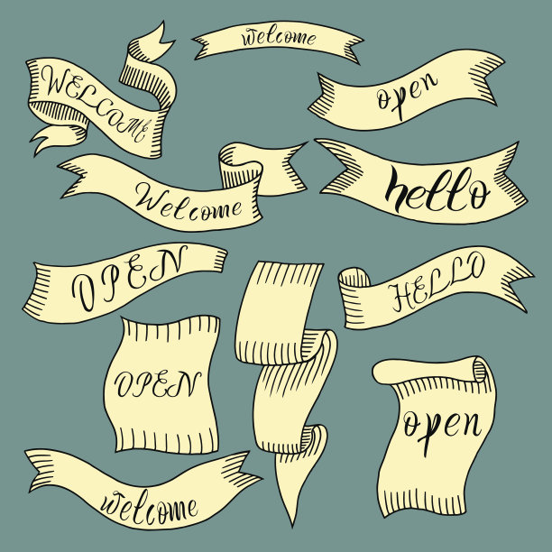 旧的丝带图片下载