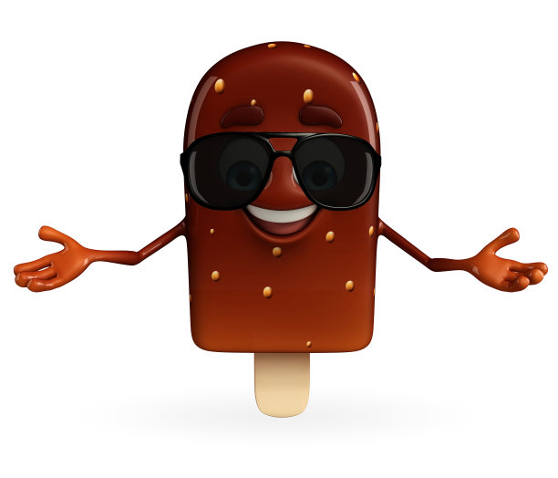 戴墨镜的糖果角色图片下载