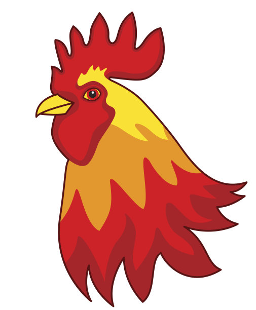 公鸡头图标图片下载