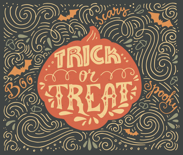 万圣节矢量图素材ID：133431268