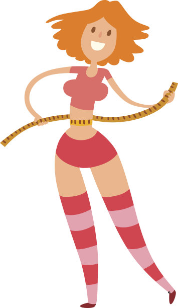 美女健身减重图片下载