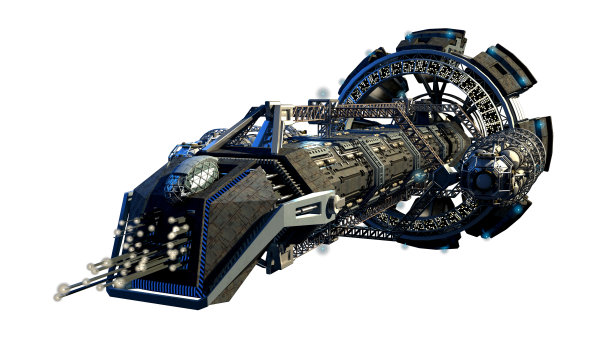 3 d太空梭插图图片下载