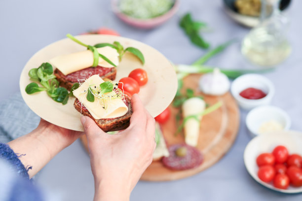 准备健康的零食图片下载