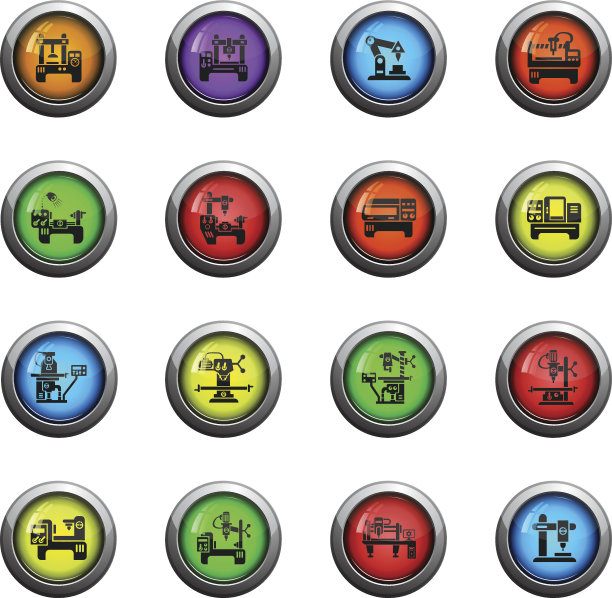 工业设备图标集图片下载