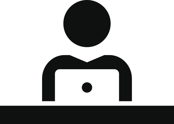 人工作的笔记本图标图片下载