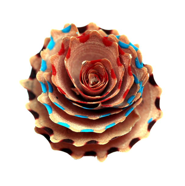 彩色铅笔削片图片下载