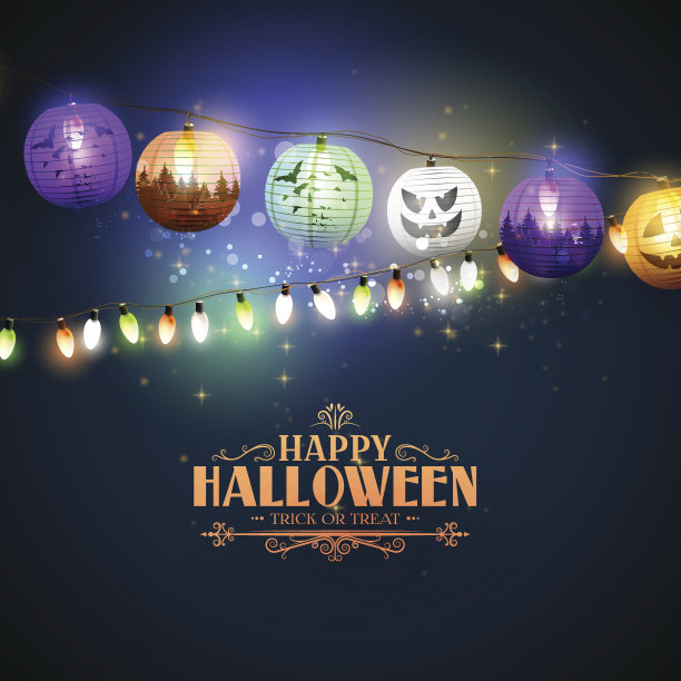 万圣节快乐贺卡图片下载