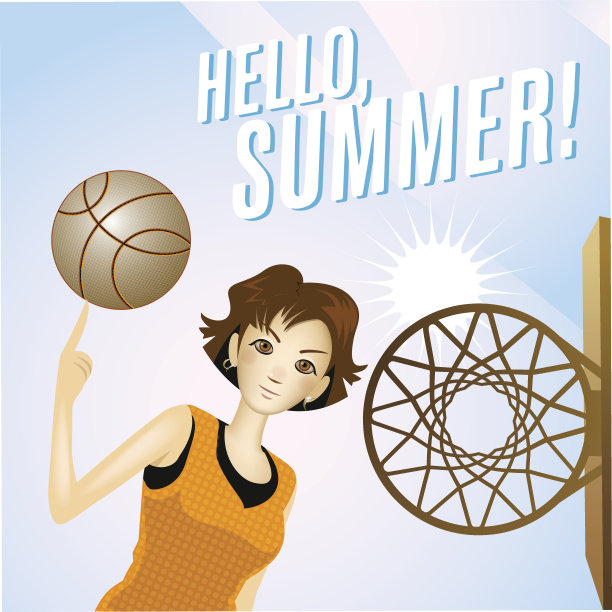 夏天的运动图片下载