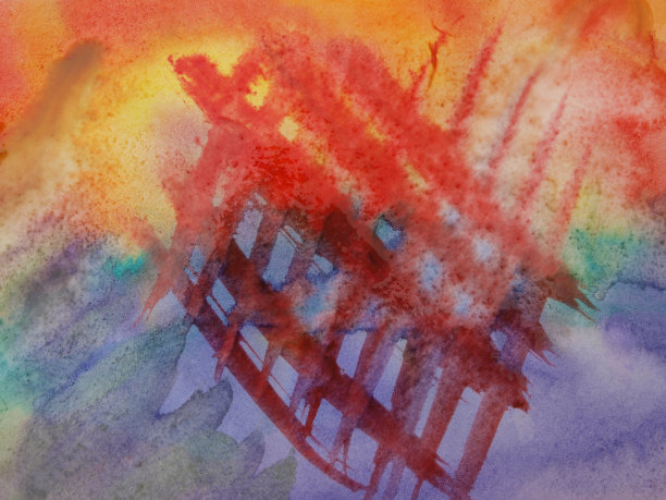 水彩画在纸上图片下载