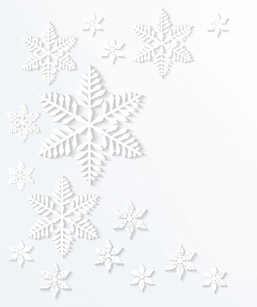 雪花的背景。向量。图片下载