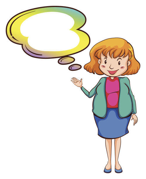 女人的标注模板是空的图片下载