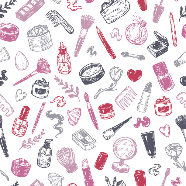 化妆品和化妆。图片下载