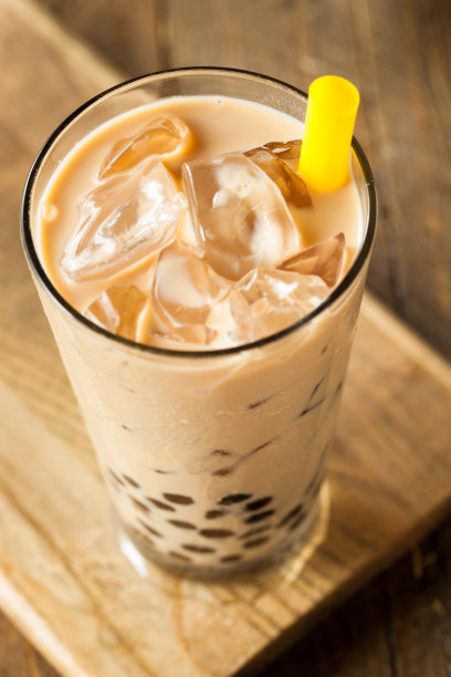 自制珍珠奶茶素材图片