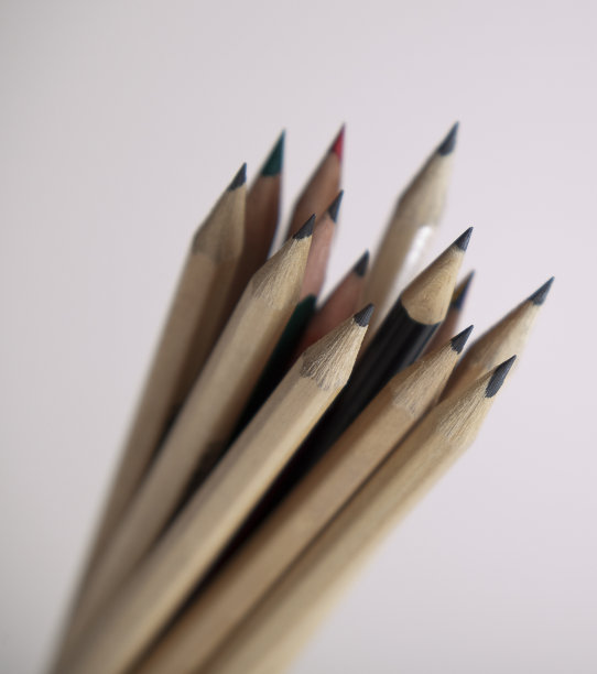 shatp铅笔孤立图片下载